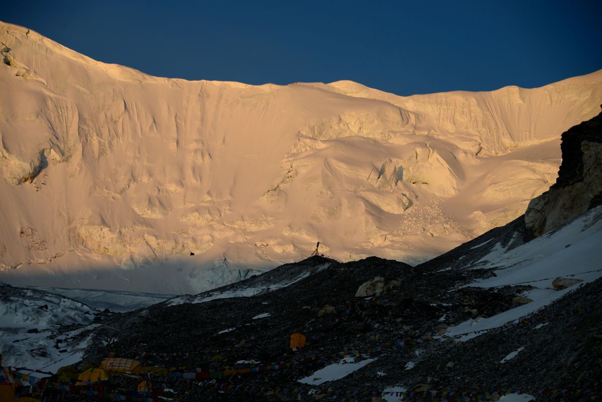 21 Sunrise On The Snow Ridge From ABC To The North Col From Mount Everest North Face Advanced Base Camp 6400m In Tibet